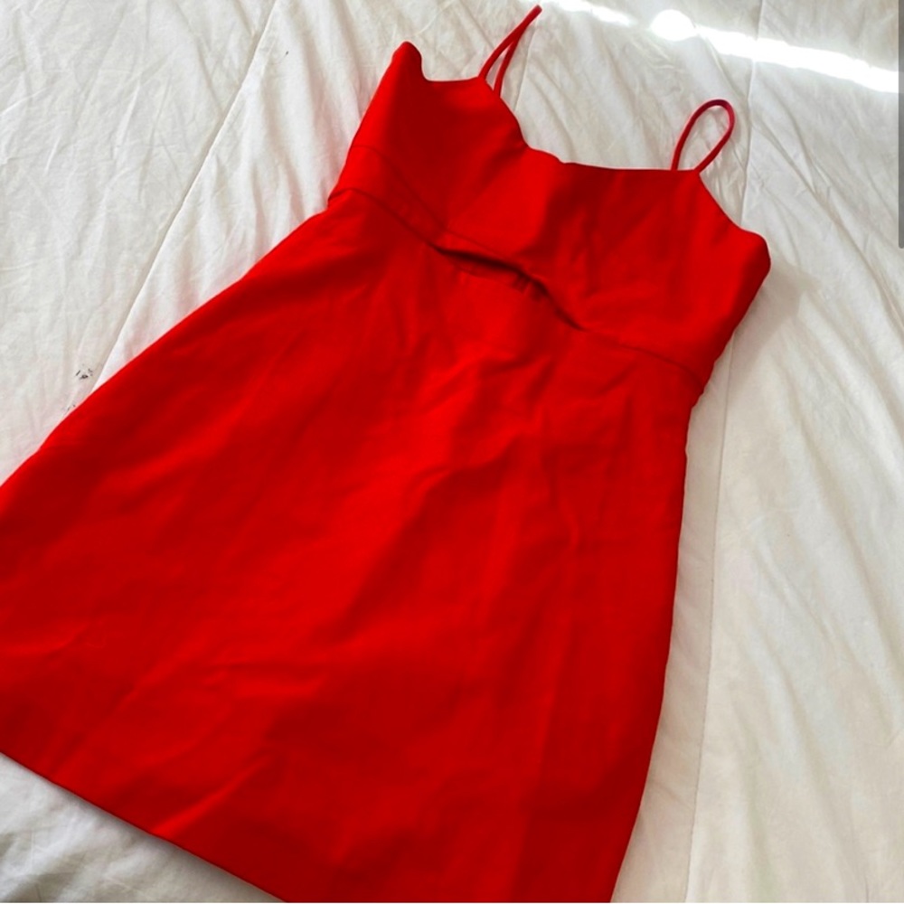 Zara mini cutout dress